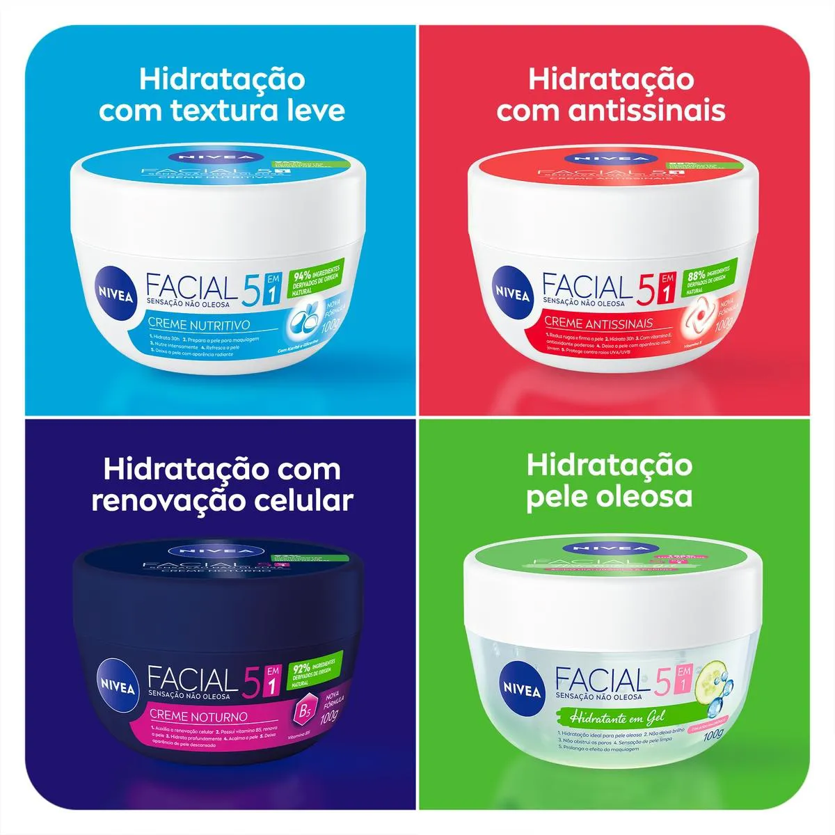 Creme Facial Nivea