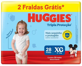 Fralda Huggies Tripla Meguinha